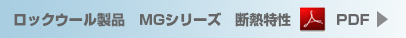 MGシリーズ　断熱特性